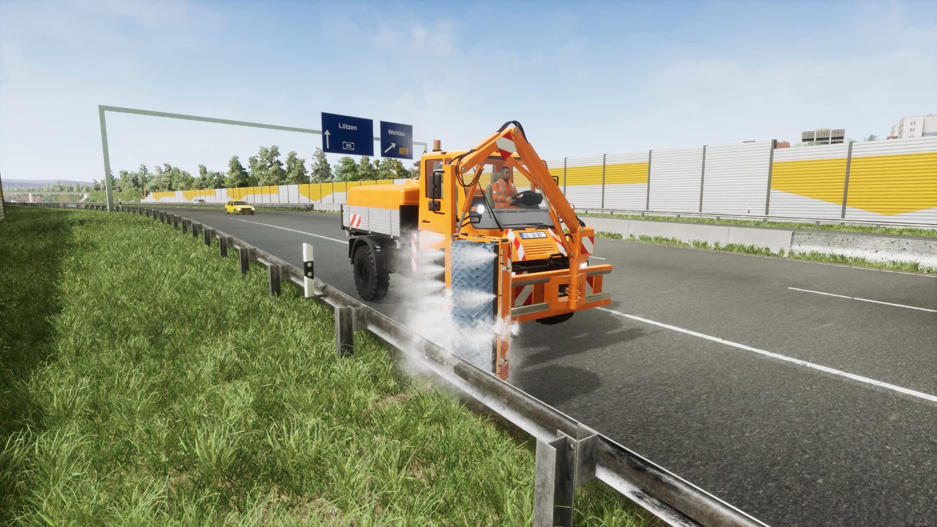 Simulateur d'entretien routier Simulateur d'entretien routier